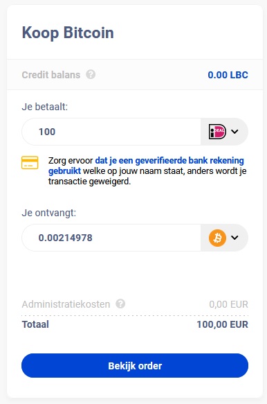 Bitcoins kopen Litebit Bitcoins kopen Litebit