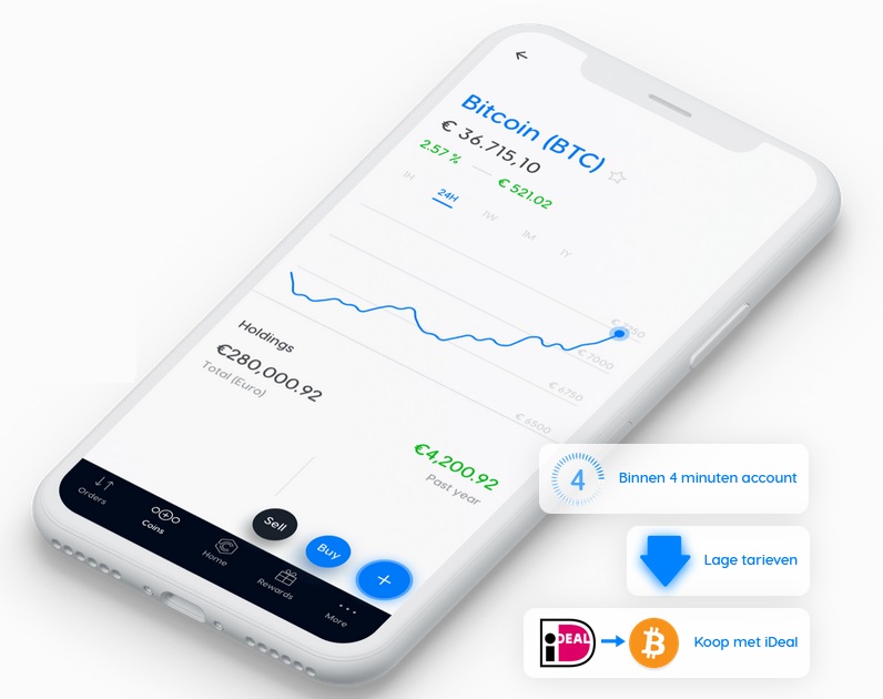 Coinmerce Bitcoin beurs app